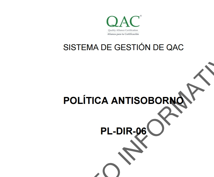 Política Antisoborno